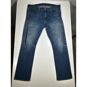 Polo Ralph Lauren Jeans Mens 36x28 Classic Straight Leg Denim Medium Wash